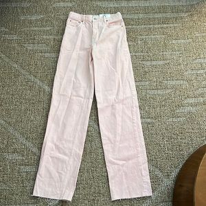 Pink Zara jeans